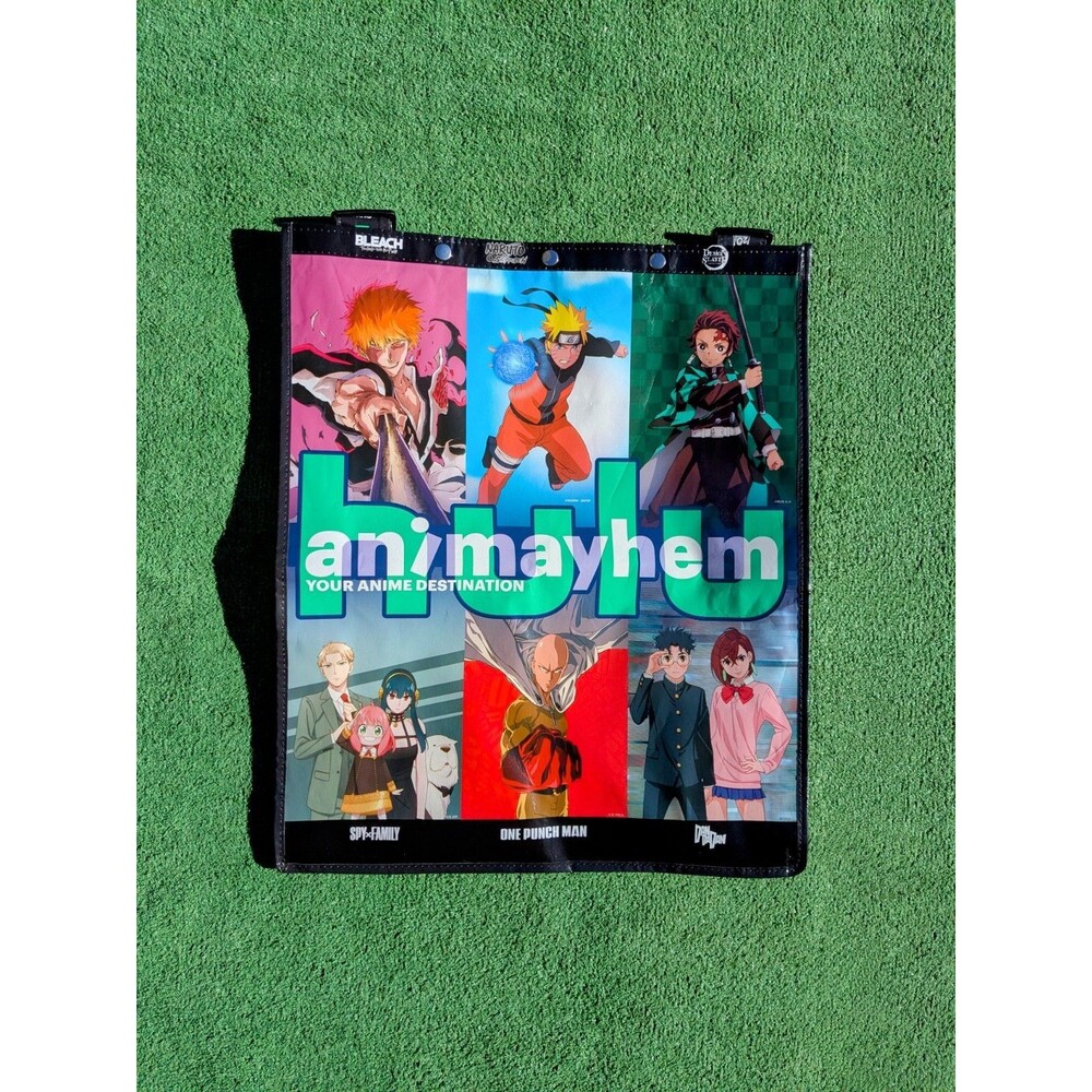 2025 SDCC Animayhem Bleach/Naruto/Demon Slayer/etc Hulu San Diego Comic Con Bag
